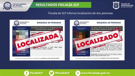 Tras Procedimientos De BÚsqueda FiscalÍa Localiza A Una Mujer Y A Un