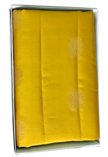 Yellow Uppada Silk Saree M With Blouse Piece At Rs In