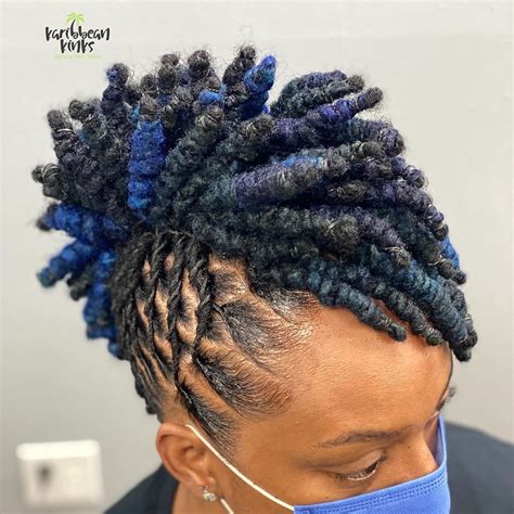 Sherelle Holder On Instagram Loc Knot Mohawk Karibbean Kinks