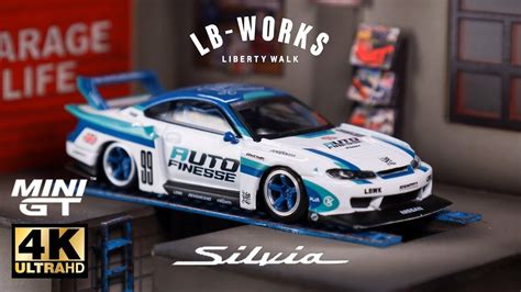 Mini GT 1 64 Nissan LB Super Silhouette S15 SILVIA Auto Finesse L