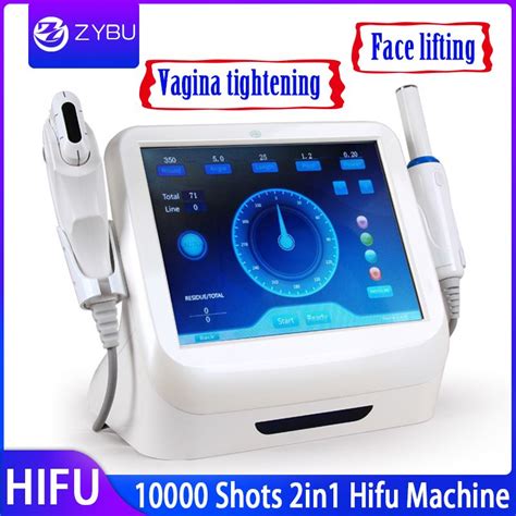 10000 Shots HIFU Machine 2 IN 1 Vaginal Tightening Face Lifting Hifu