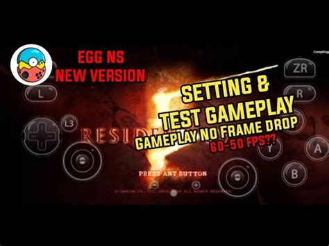 EGG NS NEW VERSION Setting Test Gameplay RESIDENT EVIL 5 EGGS NS