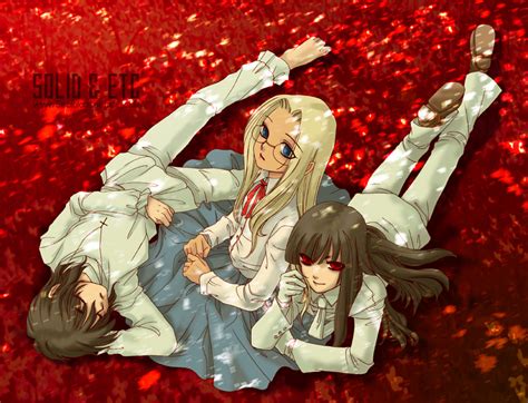 Alucard Integra Hellsing And Girlycard Hellsing Drawn By Toshimichi