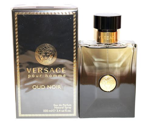 Versace Oud Noir By Versace 3 3 3 4oz Edp Spray For Men New In Box EBay