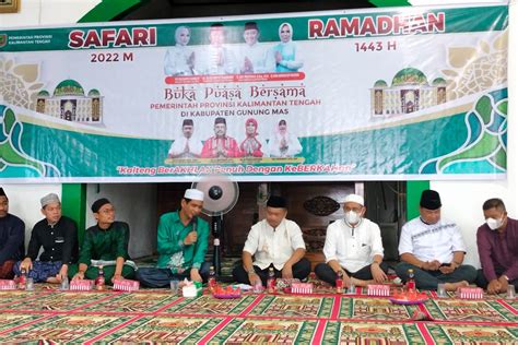 Pemprov Kalteng Adakan Safari Ramadan Di Masjid Attaqwa Inovasi Borneo