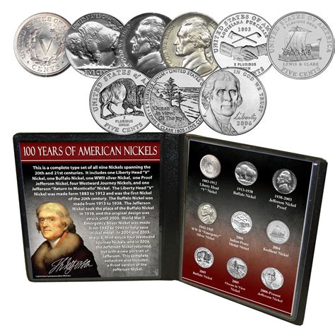 100 Years of American Nickels