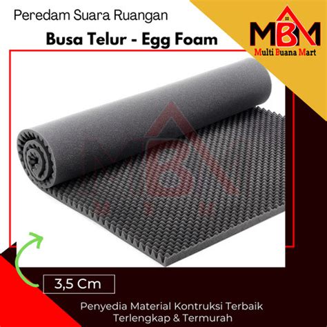 Jual Busa Telur Peredam Suara Ruangan Cm Soundproof Foam Egg Foam