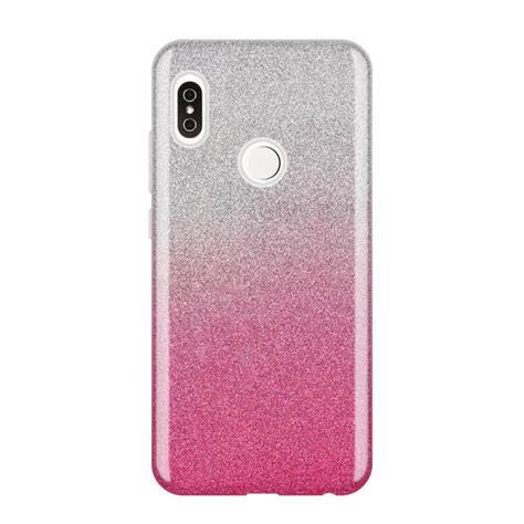 Wozinsky Glitter Case Back Cover Huawei Y6 2019 Pink