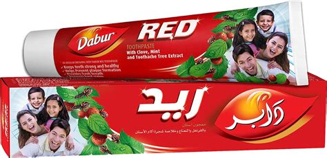 Dabur Red Ayurvedic Toothpaste 100gm All Natural Ingredients