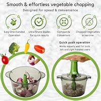 Amazon Brieftons Express Food Chopper Large 8 5 Cup Quick Manual