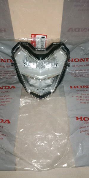 Jual Lampu Reflektor Depan Supra Gtr Led Original Honda Shopee