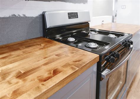 Installing A Butcher Block Countertop Why We Chose It Yellow Brick