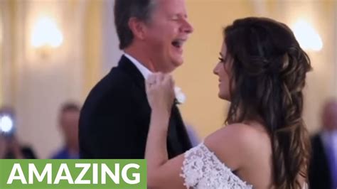 Dad Receives Special Surprise During Father Daughter Wedding Dance