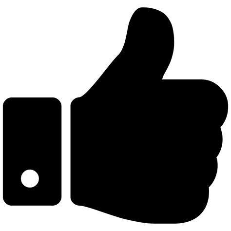 Thumbs Up Vector Png Clip Art Library