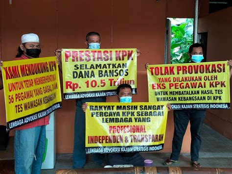 LAKSI Dukung Langkah KPK Berhentikan 56 Pegawai Yang Tak Lolos TWK