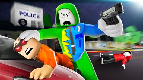 Undercover Cop Mikey Vs The Robber Maizen Roblox Roblox Brookhaven