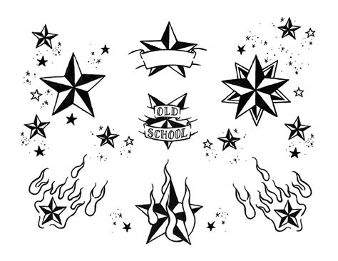 Free Star Tattoo Download Free Star Tattoo Png Images Free Cliparts