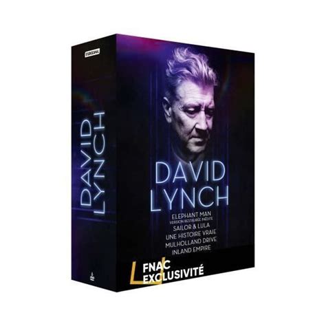 Studio Canal Coffret David Lynch Exclusivité DVD 5053083222536