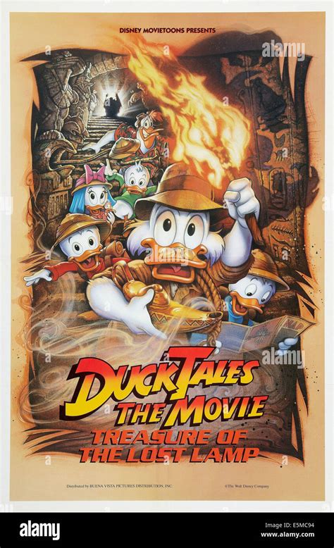 DUCKTALES: THE MOVIE-TREASURE OF THE LOST LAMP, US poster, 1990. © Buena Vista Pictures/courtesy ...