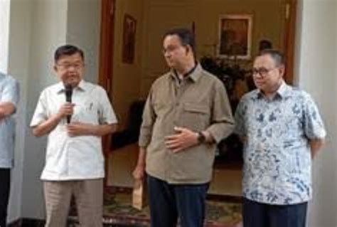 Anies Baswedan Berkunjung Ke Rumah JK Bahas Kebangsaan Kedai Pena