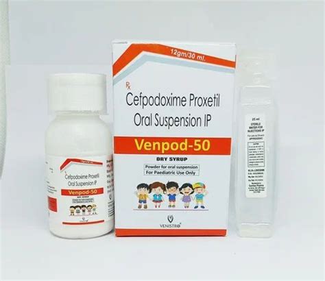 Cefpodoxime Proxetil 50mg Packaging Type Dry Syrup At Rs 76 Bottle In