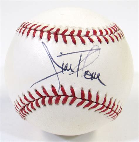 Lot Detail Jim Thome Signed Ball