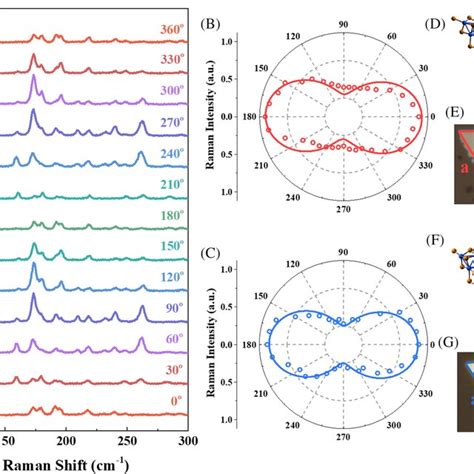 A Typical Polarized Raman Spectra Of The Cvt‐grown Rese2 Flakes Under