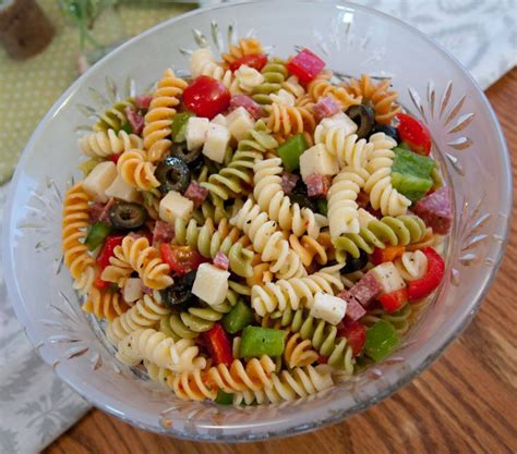 Best Tri Color Pasta Salad With Italian Dressing Easy Recipes To