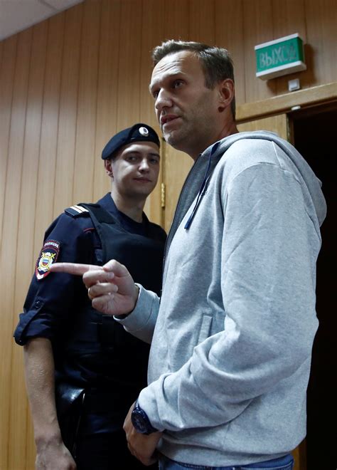 Russian Court Jails Kremlin Critic Navalny Over Protest Reuters