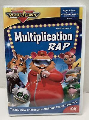 Rock N Learn Multiplication RAP DVD 2011 Widescreen NEW