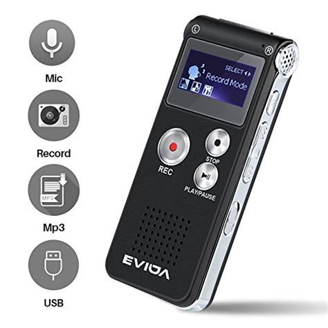 Купить EVIDA Mini Voice Recorder VOR ( Voice Activated Recorder ) 8G ...