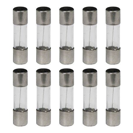 Lot De 10 Fusibles Verre Rapides 5x20 Mm 0 400A 29294 Eur Ohm