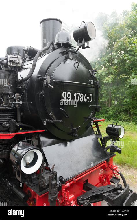 steam locomotive from the front Stock Photo - Alamy