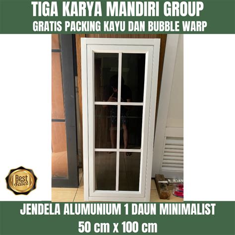 Jual Jendela Uk X Casment Jungkit Swing Alumunium Daun