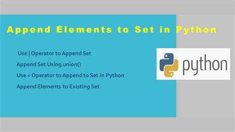 Append Elements To Set In Python Spark By Examples