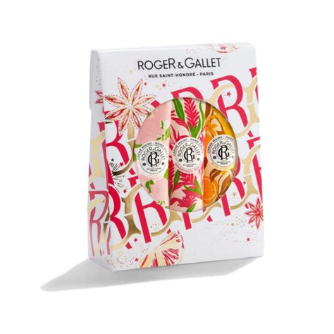 ROGER GALLET COFFRET Noël CREMES MAINS BESTSELLERS