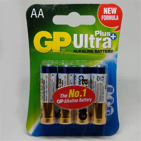 Батарейки: Батарейки GP Ultra AA Щелочные, Пальчиковые