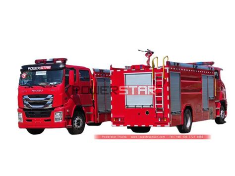 Isuzu Giga Water Tender Isuzu Water Fire Truck Isuzu Giga Fire Pumper