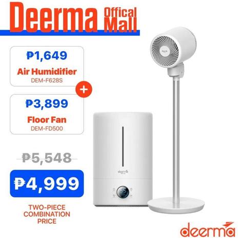 Deerma Cooling Partner Deerma Fd Air Circulation Fan Bundle