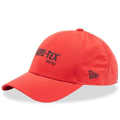 New Era Gore Tex 9forty Adjustable Cap In Red New Era Cap