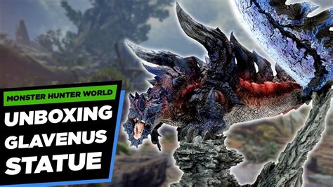 GLAVENUS STATUE UNBOXING Monster Hunter World Iceborne Unboxing