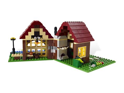 Bricker Construction Toy By Lego 5766 Log Cabin