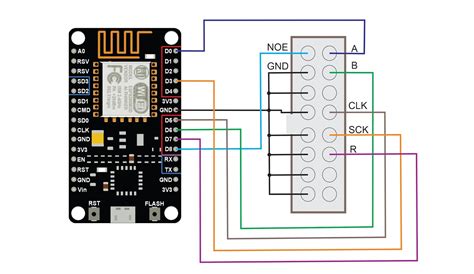 Antarmuka Nodemcu Dengan P Dot Matrix Display Dmd Arducoding