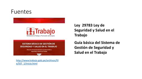 Sistema De Gesti N En Seguridad Y Salud En El Trabajo Ppt