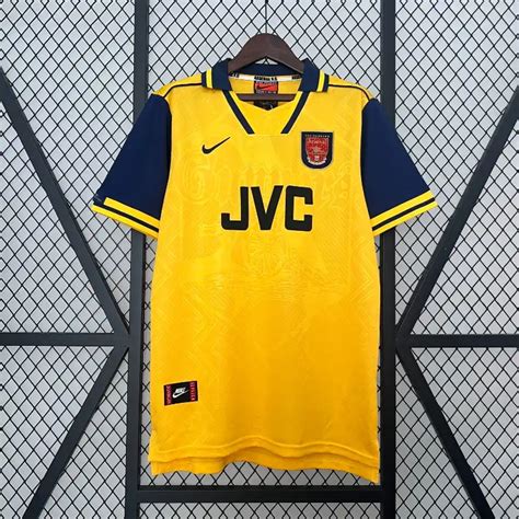 Retro 1996 97 Arsenal Soccer Jersey Away Soccer Jersey Yupoo