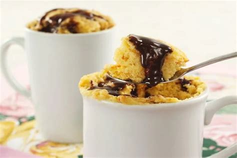 Bolo De Cenoura Na Caneca Receitas Toda Hora