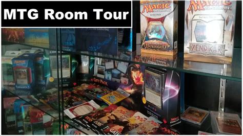 Magic The Gathering Hobby Room Collection Display Sealed Product And Slight D I Y Youtube