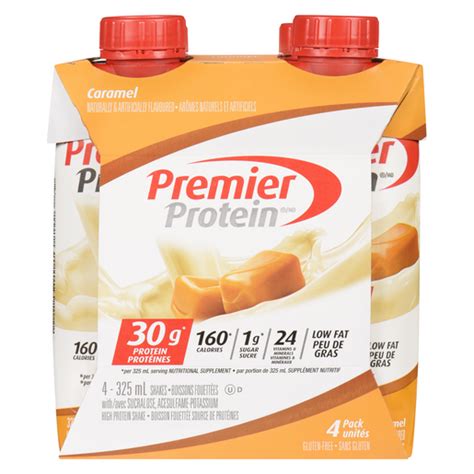 Premier Protein Shake Caramel 4x325ml Familiprix