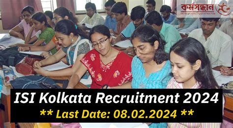 ISI Kolkata Recruitment 2024 Notification Out, Apply Now