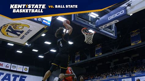 Kent State Men S Basketball Vs Ball State 1 20 23 YouTube